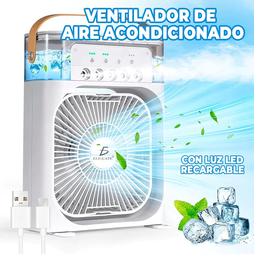 Air Cooler3 En 1 Ventilador Portatil