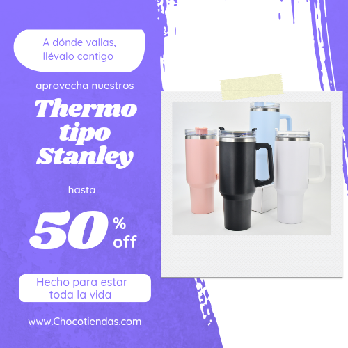 Vasos termicos tipo Stanley
